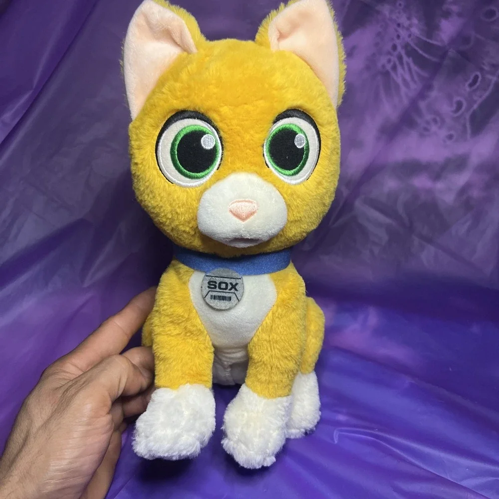 Disney Toy Story Buzz Lightyear Talking Sox Cat plush 2021 11